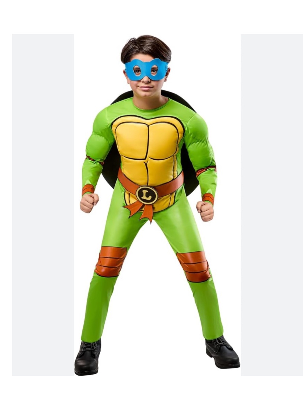 NICKELODEON Boys Teenage Mutant Ninja turtles 4-in-1 turtle Halloween set -S 6/7